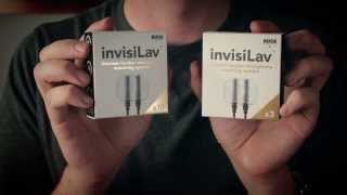 Hide your lavalier mic with the RØDE invisiLav [upl. by Tavish987]