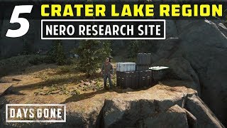 Location of All NERO Research Sites in Crater Lake Region  Days Gone [upl. by Ioab569]