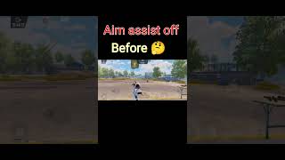 Aim assist off Before and After 92 hedshot Accuracy in Bgmi 🤯short youtubeshorts shorts [upl. by Refinnaej129]