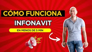 Cómo funciona el Infonavit  En MENOS de 5 MIN [upl. by Eecal]