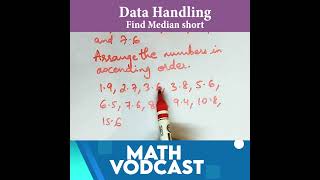 data handling median class 7  data handling median  cbse  icse [upl. by Comstock27]