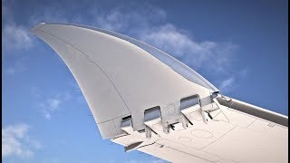 Boeing 777X folding wingtips [upl. by Elram]