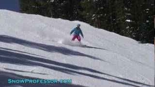 How To Snowboard Riding Steeps [upl. by Rebmyt611]