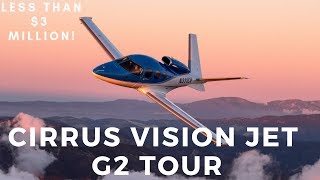 Cirrus Vision Jet G2 Tour [upl. by Hawker]