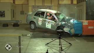 ASEAN NCAP  Proton Saga Dual Airbags [upl. by Ahsirk]