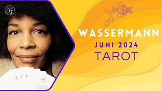 WASSERMANN ♒️ TAROT Juni 2024 ♒️ Das solltest du NICHT IGNORIEREN [upl. by Lebasile]