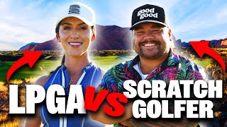 Can a Scratch Golfer compete with a LPGA Pro [upl. by Riannon]