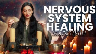 Parasympathetic Nervous System Healing Frequency Music  Sound Bath Meditation [upl. by Karon]