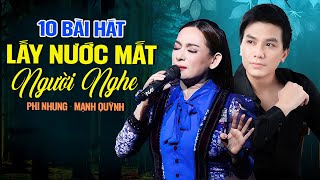 Phi Nhung Mạnh Quỳnh amp 10 Bài Bolero Lấy Nước Mắt Người Nghe  Căn Nhà Màu Tím Duyên Nghèo [upl. by Peggy]