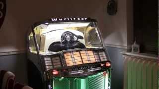 My 1956 Wurlitzer 2000 Jukebox playing Clyde McPhatter I Just Want to Love You [upl. by Ellitnahc]