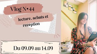 Vlog lecture N•44  Lecture achats et reception [upl. by Im]