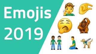 Die neuen Emojis 2019 Hier sind alle 230 🤗 [upl. by Crispen554]