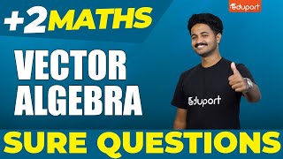 Plus Two Maths  Sure Questions  Vector Algebra  Eduport Plus Two [upl. by Anaert]