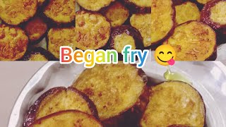 Began fry  Begun Baja resipi 😋😋 [upl. by Ahcim]