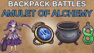 SİMYA AMULETİ İLE POT BOMBASI  backpackbattles [upl. by Carolus824]