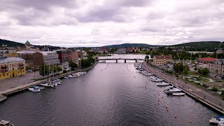 HÄRNÖSAND north of Sweden 19th August 2021 in 4K [upl. by Annadiane65]