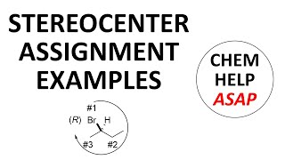 examples of assigning stereochemical configuration [upl. by Dulcia]