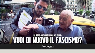 Come reagiresti alle leggi fasciste [upl. by Trawets336]