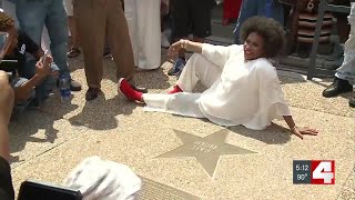 Jenifer Lewis gets star on St Louis Walk of Fame [upl. by Sidwohl]