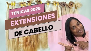 Tendencias de extensiones de cabello  2025 [upl. by Trevorr246]