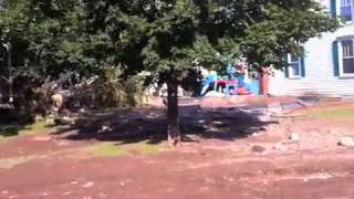 Tropical Storm Irene Damage in Prattsville and Windham NY [upl. by Arretal]