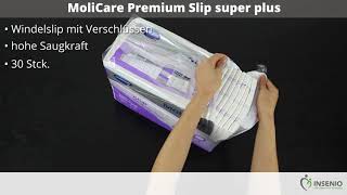 MoliCare Premium Slip Super Plus  ausgepackt [upl. by Johanna]