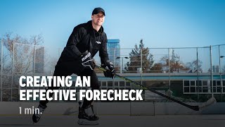 Creating an Effective Forecheck [upl. by Sirc]