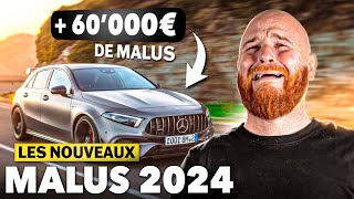 Lautomobile pour les RICHES  Malus 2024 [upl. by Eugor]