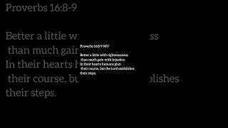 Proverbs 1689 bibleinspired bibleverse [upl. by Pradeep]