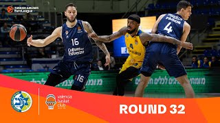 MaccabiValencia  FIREPOWER vs DEFENSE  Round 32 Highlights  202324 Turkish Airlines EuroLeague [upl. by Nirda227]