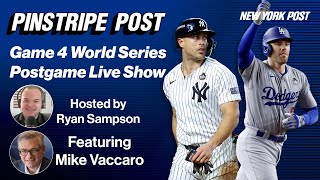 Yankees win Game 4 vs Dodgers to keep World Series alive postgame show  Pinstripe Post [upl. by Rube]