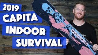 2019 Capita Indoor Survival Snowboard Review [upl. by Bobina]