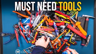 10 Apprentice Electrician Tools YOU MUST HAVE [upl. by Eniamerej]