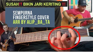 SEMPURNA Andra amp The Backbone Fingerstyle Cover  Yamaha APX 600 FM [upl. by Gabe618]