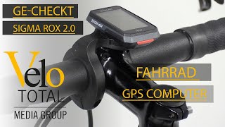 GECHECKT SIGMA ROX 20 GPS Bike Computer für Einsteiger [upl. by Atiekal580]