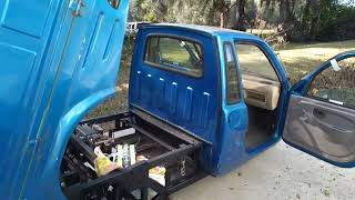 Zap Xebra electric truck with lift bed lithium swap Part 1 [upl. by Lissi]