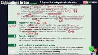 Collocations In Use Advanced 剑桥惯用搭配高级 3 [upl. by Edward]