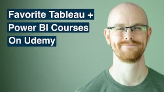 Favorite Tableau and Power BI Courses on Udemy [upl. by Alyworth]