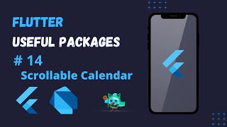 Flutter Pub Packages Series EP 14  Scrollable Calendar Flight Ticket Booking [upl. by Ellerahs766]