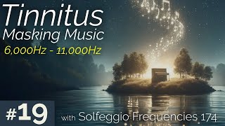 Instant tinnitus relief Tinnitus Masking Music No19  Calm Ringing Ears [upl. by Sudnor]