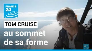 Mission impossible 7  Tom Cruise tease sa plus grande cascade en vidéo • FRANCE 24 [upl. by Ateloj167]