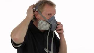 3M™ Half Facepiece Respirator 7500 Series Training Video  Chapter 5 Donning [upl. by Princess546]