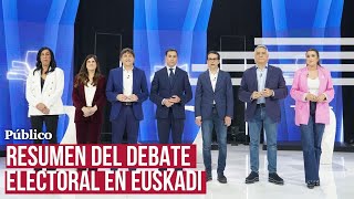 Así ha sido el debate de los candidatos a lehendakari organizado por EITB [upl. by Dinerman]