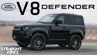 CUTE 2023 Land Rover Defender 90 V8 Review [upl. by Paco753]