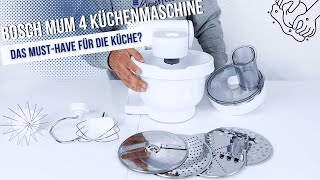 Bosch MUM 4 Küchenmaschine im Test 2023  Das MustHave für Ihre Küche [upl. by Selokcin683]