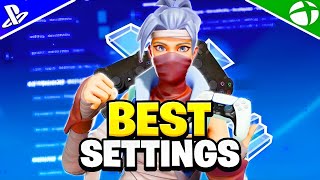 NEW BEST Controller SETTINGS  Sensitivity on PS4 Fortnite Tutorial [upl. by Munro]