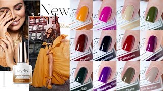 INDIGO NAILS NEW YORK COLLECTION by Natalia Siwiec  Swatch Video [upl. by Adrial]