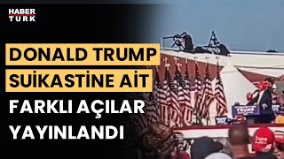 Trumpın saldırıya uğradığı anlar farklı açıdan yayınlandı [upl. by Noevart]