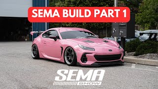 Transforming My BRZ for SEMA in 30 Days  SEMA 2023 PT1 [upl. by Redneval]