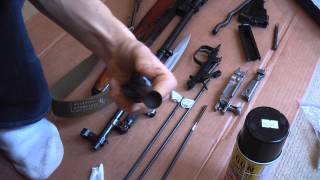 Russian SKS  Complete Overview Disassembly Reassembly and Cleaning Tips [upl. by Aihsinyt]